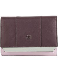 Piquadro - Plum Wallet Cow Leather - Lyst