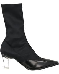 Giorgio Armani - Ankle Boots Textile Fibers, Leather - Lyst