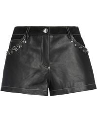 Pinko - Shorts & Bermuda Shorts Lambskin, Goat Skin - Lyst