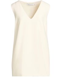 SIMONA CORSELLINI - Mini Dress Polyester, Viscose, Cotton, Elastane - Lyst