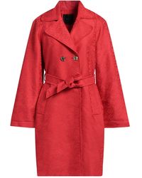 Pinko - Overcoat & Trench Coat - Lyst