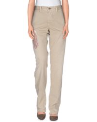 Incotex Red Trousers - Natural