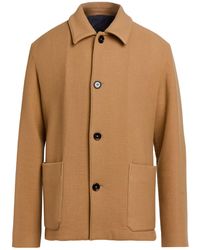 Dondup - Camel Jacket Virgin Wool, Polyamide, Cashmere - Lyst