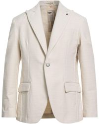 Messagerie - Ivory Blazer Cotton, Polyester, Linen - Lyst