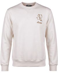 Sealup - Ivory Sweatshirt Cotton, Polyester - Lyst