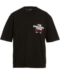 DSquared² - T-Shirt Cotton - Lyst