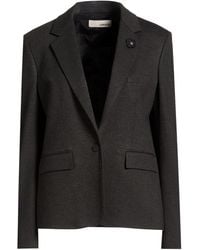 Lardini - Charcoal Blazer Viscose, Polyamide, Elastane - Lyst