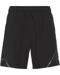 EA7 - Printed Athletic Shorts - Lyst