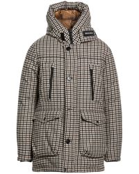 Woolrich - Dark Puffer Wool, Polyester, Polyamide - Lyst