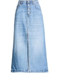 Ottod'Ame - Denim Skirts - Lyst
