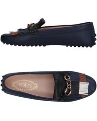 Tod's - Loafers Leather - Lyst