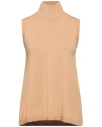 Purotatto - Camel Turtleneck Wool, Cashmere - Lyst
