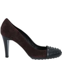 Tod's - Dark Pumps Soft Leather - Lyst