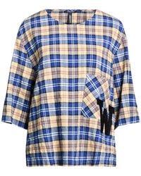 Woolrich - Top Linen, Cotton - Lyst