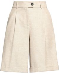 Peserico EASY - Shorts & Bermuda Shorts Cotton, Viscose, Polyamide, Polyester - Lyst