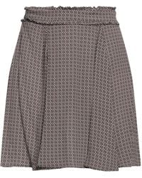 Elisabetta Franchi - Mini Skirt Viscose - Lyst