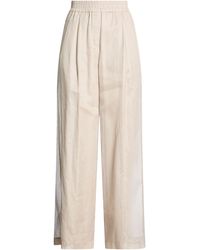 Brunello Cucinelli - Pants Cotton - Lyst