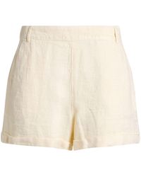 120% Lino - Shorts & Bermuda Shorts Linen - Lyst
