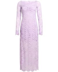 Rabanne - Lilac Maxi Dress Polyamide, Elastane - Lyst