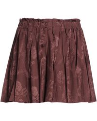 Etro - Dark Mini Skirt Viscose, Wool - Lyst
