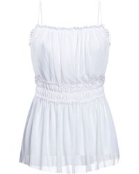 White Wise - Top Polyester, Elastane - Lyst