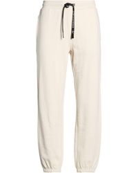 EA7 - Ivory Pants Organic Cotton - Lyst