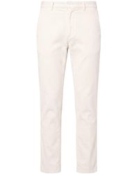 Dondup - Cream Pants Cotton, Elastane - Lyst