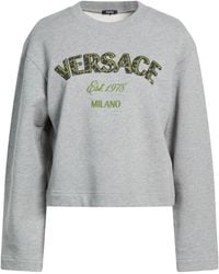 Versace - Sweatshirt Cotton, Elastane - Lyst
