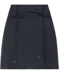 Ralph Lauren Collection Mini Skirt - Blue