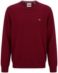 GANT - Sweater Lambswool - Lyst