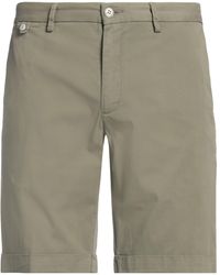 TWENTY-ONE by ANTONIO CARNEVALE - Military Shorts & Bermuda Shorts Cotton, Elastane - Lyst