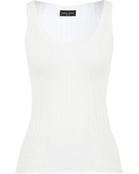 Roberto Collina - Top Cotton, Nylon - Lyst