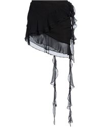 Mirae - Mini Skirt Viscose - Lyst