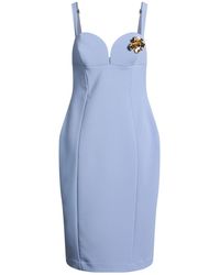 alma sanchez - Lilac Midi Dress Polyester, Elastane - Lyst