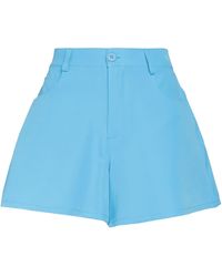 VANESSA SCOTT - Azure Shorts & Bermuda Shorts Polyester, Elastane - Lyst