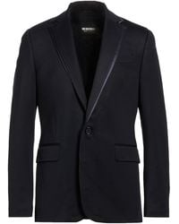 Bikkembergs - Midnight Blazer Viscose, Nylon, Elastane - Lyst
