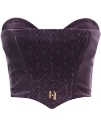 Elisabetta Franchi - Top - Lyst
