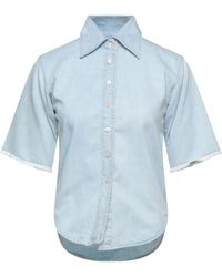 Haikure Denim Shirt - Blue
