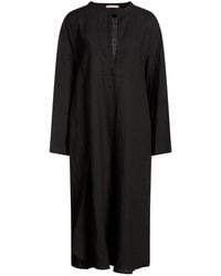 Cristina Bonfanti - Midi Dress Linen - Lyst