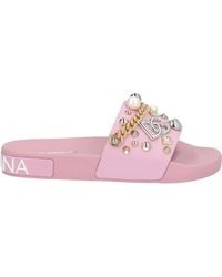 Dolce & Gabbana - Sandals Rubber - Lyst