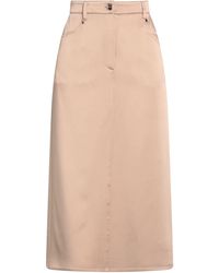 Brunello Cucinelli - Midi Skirt Acetate, Viscose, Brass - Lyst