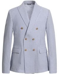 Daniele Alessandrini - Blazer Polyester, Cotton - Lyst