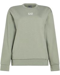 EA7 - Sweatshirt Polyester, Cotton - Lyst
