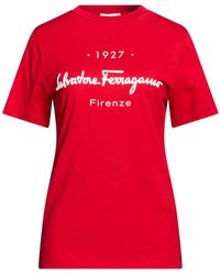 Ferragamo - T-Shirt - Lyst