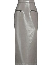 MSGM - Maxi Skirt Polyester, Polyurethane - Lyst