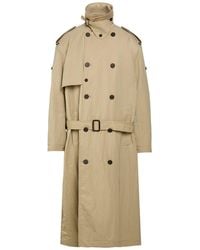 Emporio Armani - Overcoat & Trench Coat - Lyst