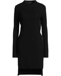 Ann Demeulemeester - Midi Dress Virgin Wool, Viscose, Cotton - Lyst