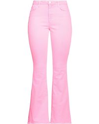 L'Agence - Jeans Cotton, Elastane - Lyst