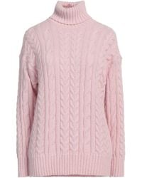 Peserico - Easy Turtleneck Merino Wool, Cashmere, Alpaca Wool, Polyamide, Virgin Wool - Lyst