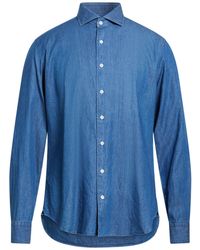 Tombolini - Denim Shirt Cotton - Lyst